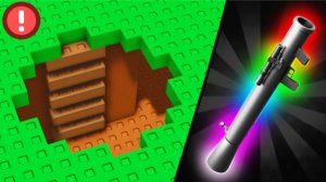 Подземная война в Roblox !