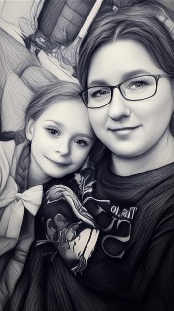 Мама и дочка
