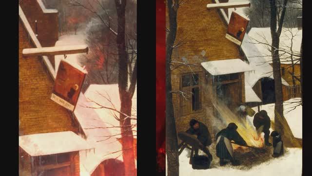 описание картины Охотники на (в) снегу Брейгель и музыка средневековья смотреть онлайн