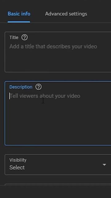 How To Set A Default Description On Youtube #Shorts смотреть онлайн