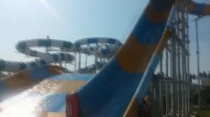 Аквапарк в Коблево. Одна из горок.