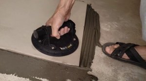 Сколько усадки даёт плиточный клей. Эксперимент с раз?