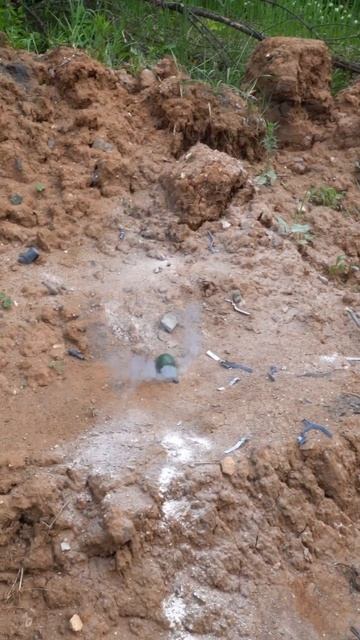 Граната учебно имитационная A2Tech «Яблоко» Д4 мел