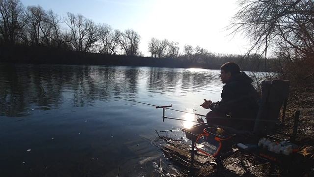 Фидер в МАРТЕ | Рыбалка на Дону ранней весной смотреть онлайн