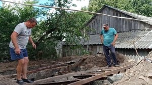 Ремонтирую погреб! Проваливается крыша.