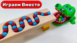 Гонки шариков с Животными и Машинками ! Успокаивающие АСМР видео для детей 🔴🟠🟢