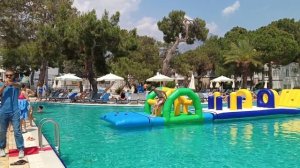 AMARA COMFORT RESORT,KEMER, 1 мая, 2024г. игры у бассейна.