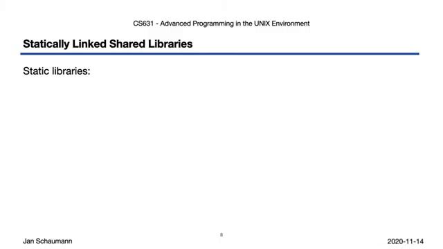 UNIX24-11-3 Advanced Programming in the UNIX Environment_ Week 11, Segment 3 - Shared Libraries смотреть онлайн