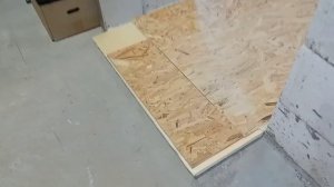 ОСП и утеплитель на бетонный пол. | 🍀 Строю САМ