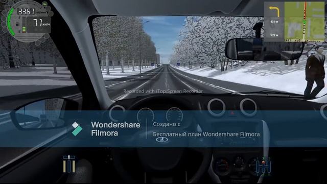 Продал прошлую гранту спорт,а потом купил новую Начал таксовать!|City Car Driving+РУЛЬ смотреть онлайн