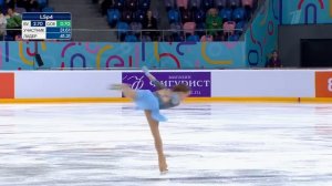 Алиса Двоеглазова. Девушки. Короткая программа. Финал