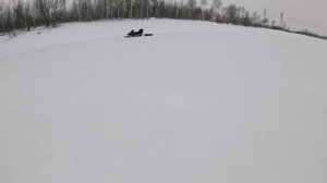 Первый выезд на снегоходе Ikudzo Hunter 650 2024-2025 г.