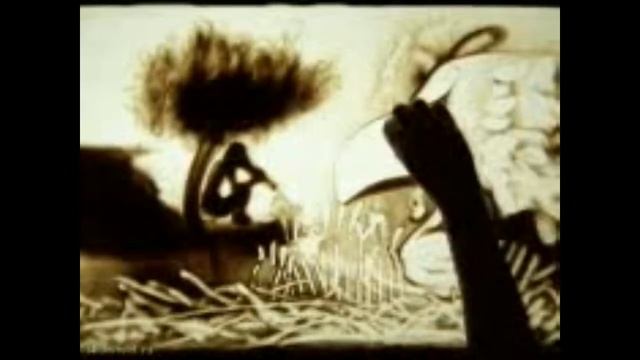 рисунки из песка на стекле смотреть онлайн