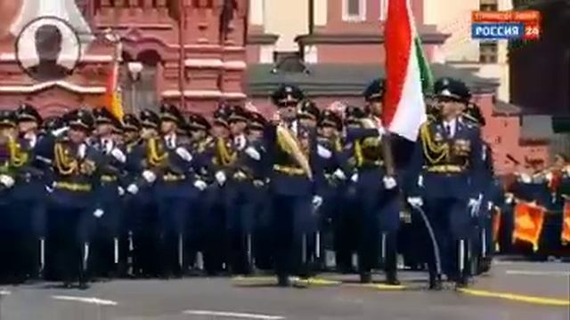Таджикистан в параде 75 лет ВОВ. МОСКВА 24.06.2020 смотреть онлайн