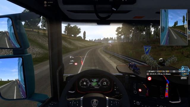 ДУРАКИ на ДОРОГЕ ДУРАКОВ ETS2 #8 | part 2 смотреть онлайн