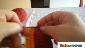 Носки ажурным узором