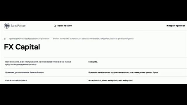 FX Capital: отзывы клиентов о работе компании смотреть онлайн