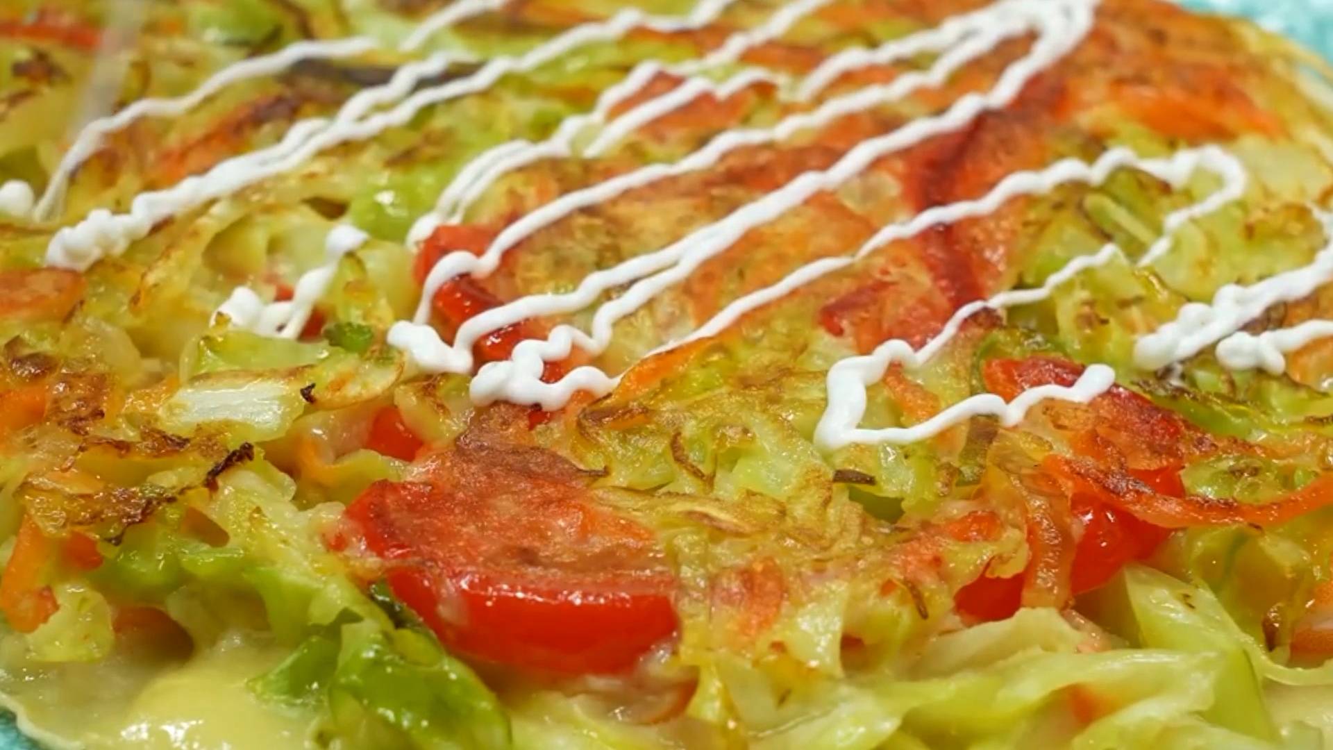 Блинчики с капустой и креветками смотреть онлайн