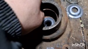 ремонт водяной помпы на камазе . камаз лесовоз