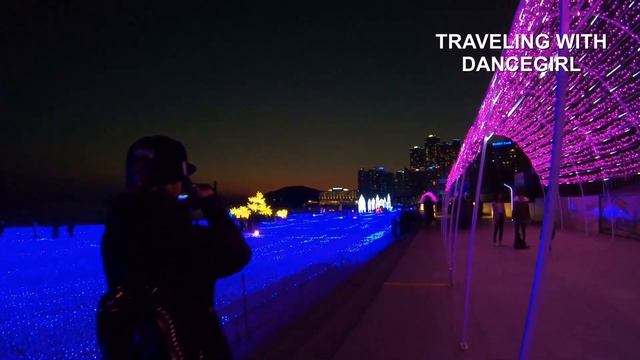 ПУСАН, КОРЕЯ, ФЕСТИВАЛЬ СВЕТА, ХЭУНДЕ ПЛЯЖ смотреть онлайн