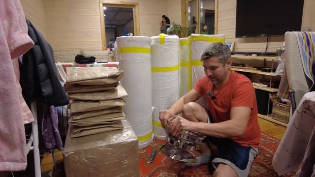 Забрали дымоход, но есть одно но.. Жизнь в деревне после переезда. смотреть онлайн