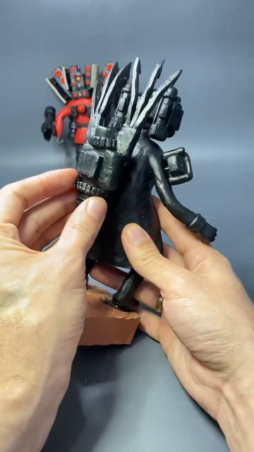 I made Titan TV Man Upgrade #plasticine #sculpting #skibiditoilet #titantvman смотреть онлайн