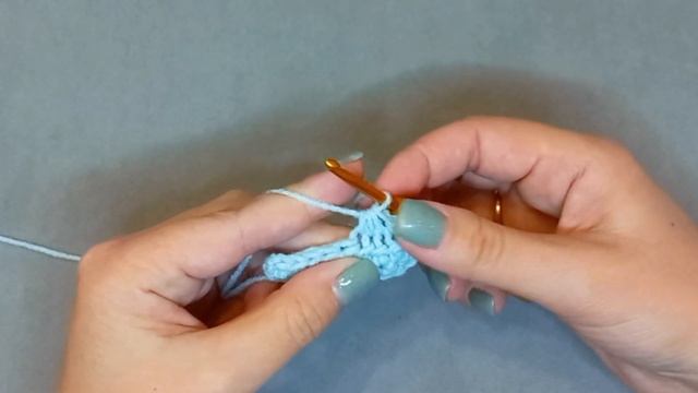 Убавка из трёх столбиков без накида смотреть онлайн