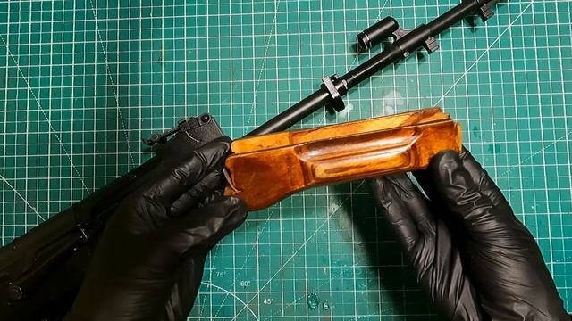 Антуражный Акс-74 для страйкбола своими руками