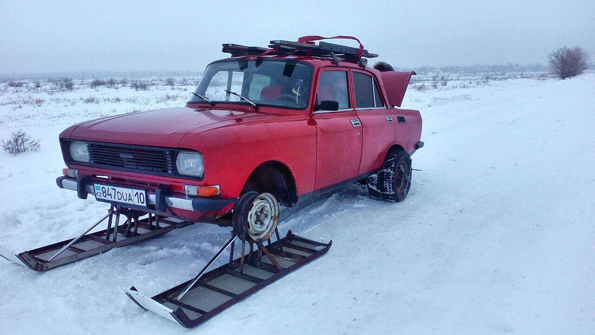 МОСКВИЧ НА ЛЫЖАХ ✦ Lucky Tech смотреть онлайн