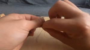 Простой Надежный узел для крючка