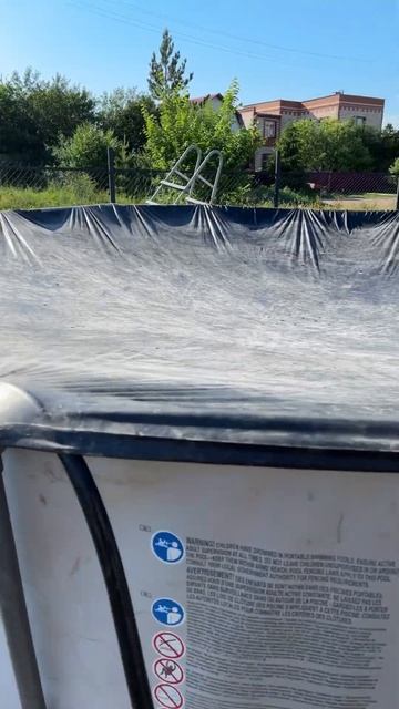 Собрал бассейн на 16 тонн #shorts смотреть онлайн