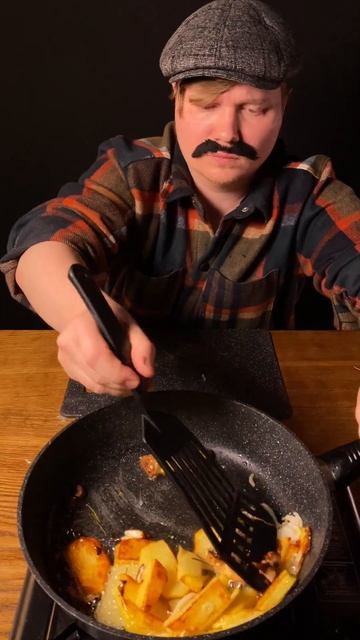 Батя покажет как надо жарить картошку смотреть онлайн