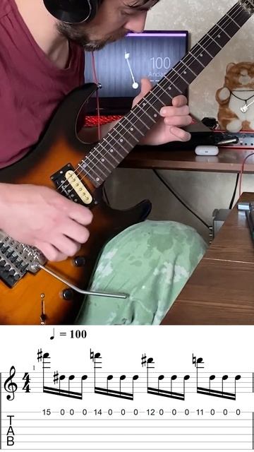 #табывконце 1 #guitar #guitarrista #guitarmelody #tab #riff #lesson #shred #guitarist #metal смотреть онлайн