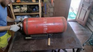Царский мангал из газового баллона