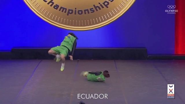 3 Ecuador TEAM / Hip-Hop Doubles (чир-хип-хоп-двойка) / Cheerleading World Championship 2023