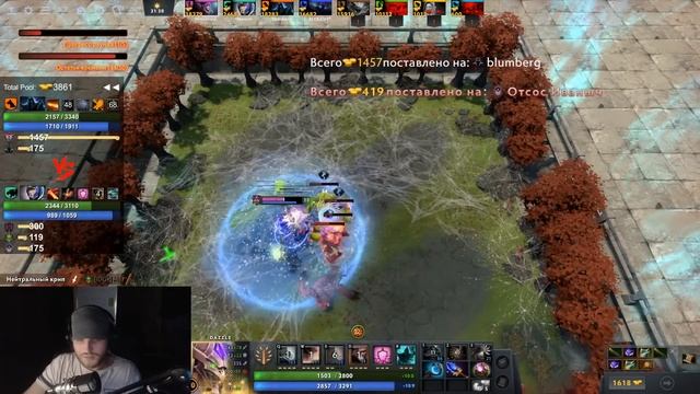 БОРОДАЧ БЕЗ КД ВЫИГРЫВАЕТ ВСЕХ В КАСТОМКЕ CUSTOM HERO CHAOS! [Dota 2]