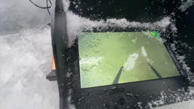 Ловим окуня с новой подводной камерой Fishcam HERO20-4!! смотреть онлайн