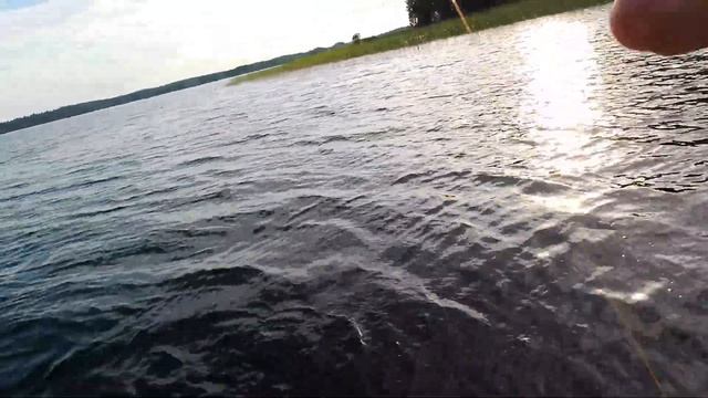 Рыбалка на спиннинг с женой в Карелии! Озеро тысячи ма?