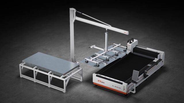 Машина серии XTLASER-H с консольной загрузкой LS смотреть онлайн