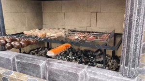 Механизм регулировки высоты над углями