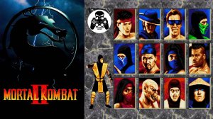 Mortal Kombat 2 SEGA/Genesis прохождение Scorpion