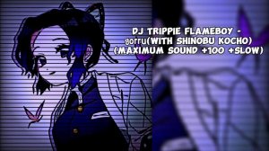 dj trippie flameboy - догги(With Shinobu Kocho)(Maximum sound+100+slowed&reverb)