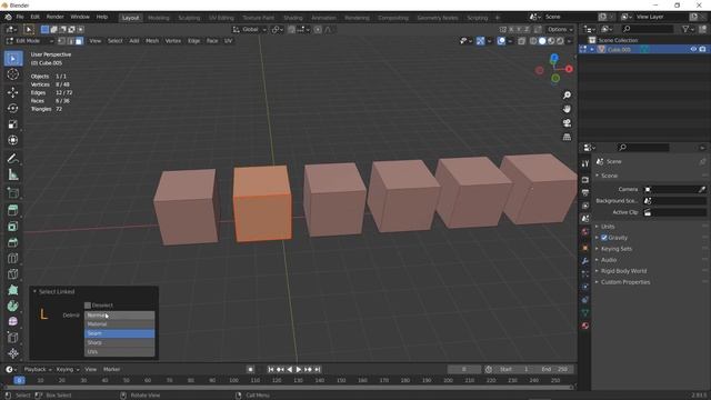 Как объединить или разделить объекты в Blender. смотреть онлайн
