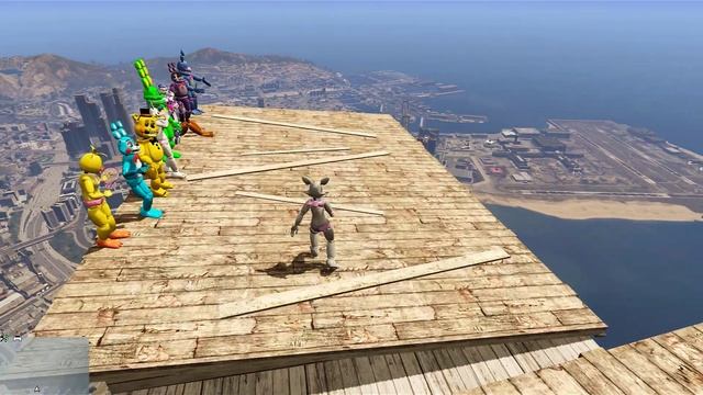 АНИМАТРОНИКИ FNAF! ЭКСПЕРИМЕНТЫ В ГТА 5 СМЕШНЫЕ МОМЕНТЫ ИГРЫ ВИДЕО ГТА МОДЫ [GTA 5 MODS Multi Pulti смотреть онлайн