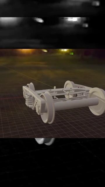 Работа номер 4.0 "Рессора вагона" #blender3d смотреть онлайн