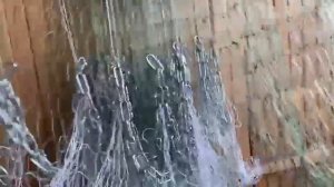 Кастинговая сеть своими руками  Испанка D=4,0 м, ячея   25 ?