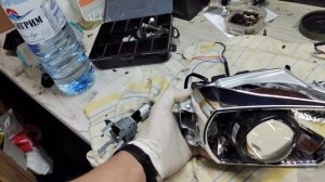 Volvo S60 Установка Bi Led в ксеноновый рефлектор