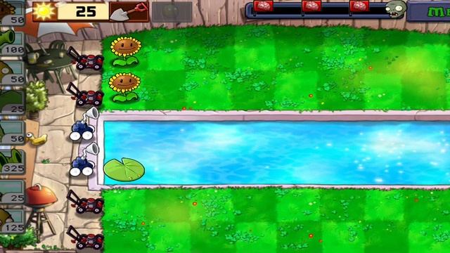 растения против зомби 1 прохождение 6 часть (до ночного смотреть онлайн