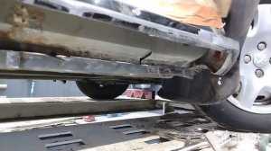 Замена порога peugeot 308. Москва 2024 год.