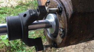 Восстановление рукояти на полноповоротном экскаваторе в г. Суворов (БурМСК) - Расточка и наплавка